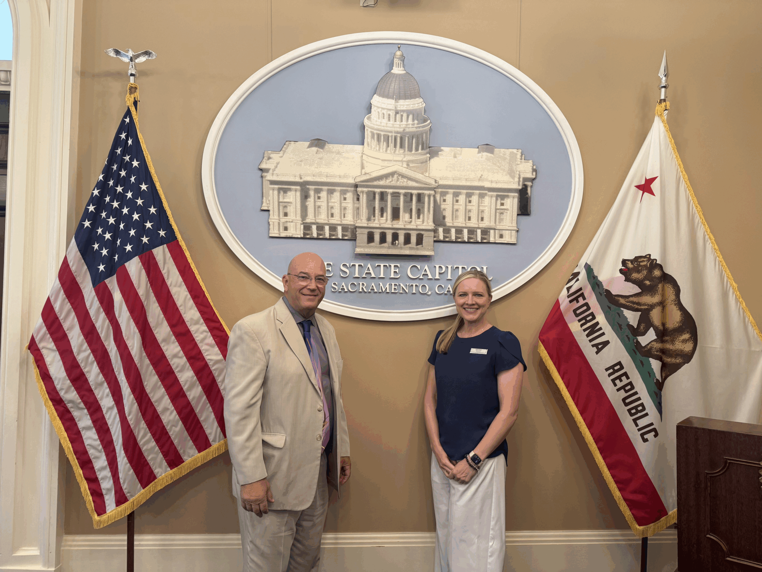 Carrie Grover & TCCC Recognized at California State Senate